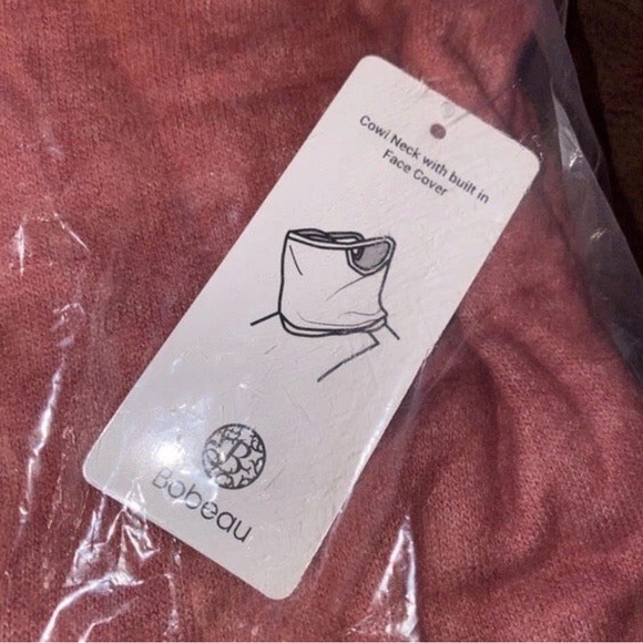 New Bobeau Midi Dress Built-In Face Mask small - Picture 6 of 6